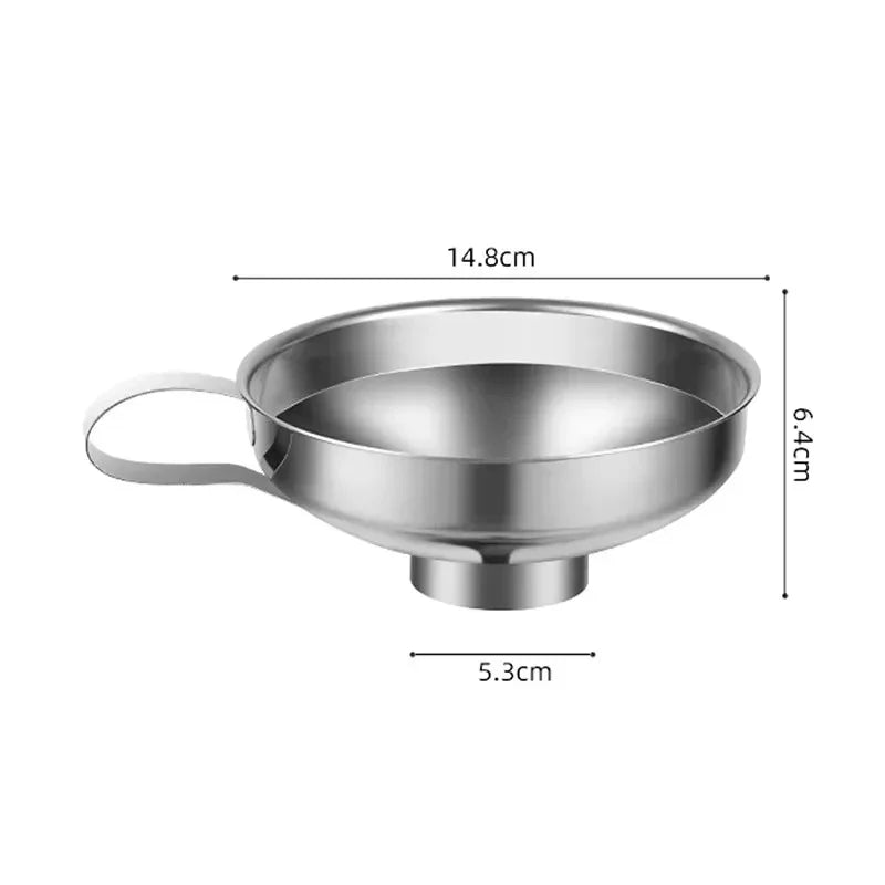 Stainless Steel Wide Mouth Canning Funnel for Mason Jars