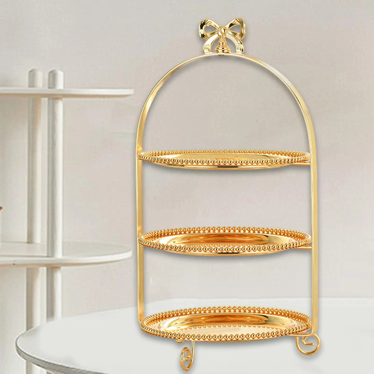Tiered Metal Cake Stand Rack – Dessert & Fruit Display