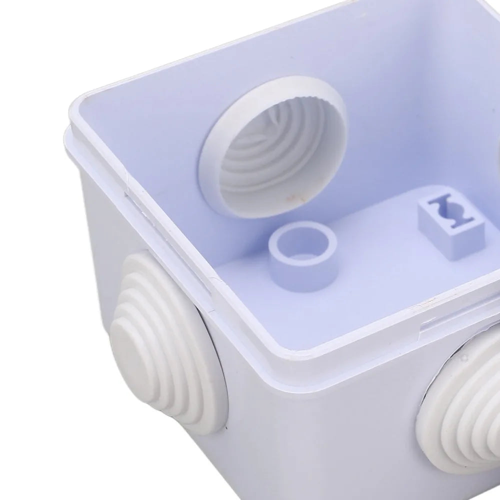 5-Pack IP55 Waterproof Junction Box – ABS Cable Wire Enclosure