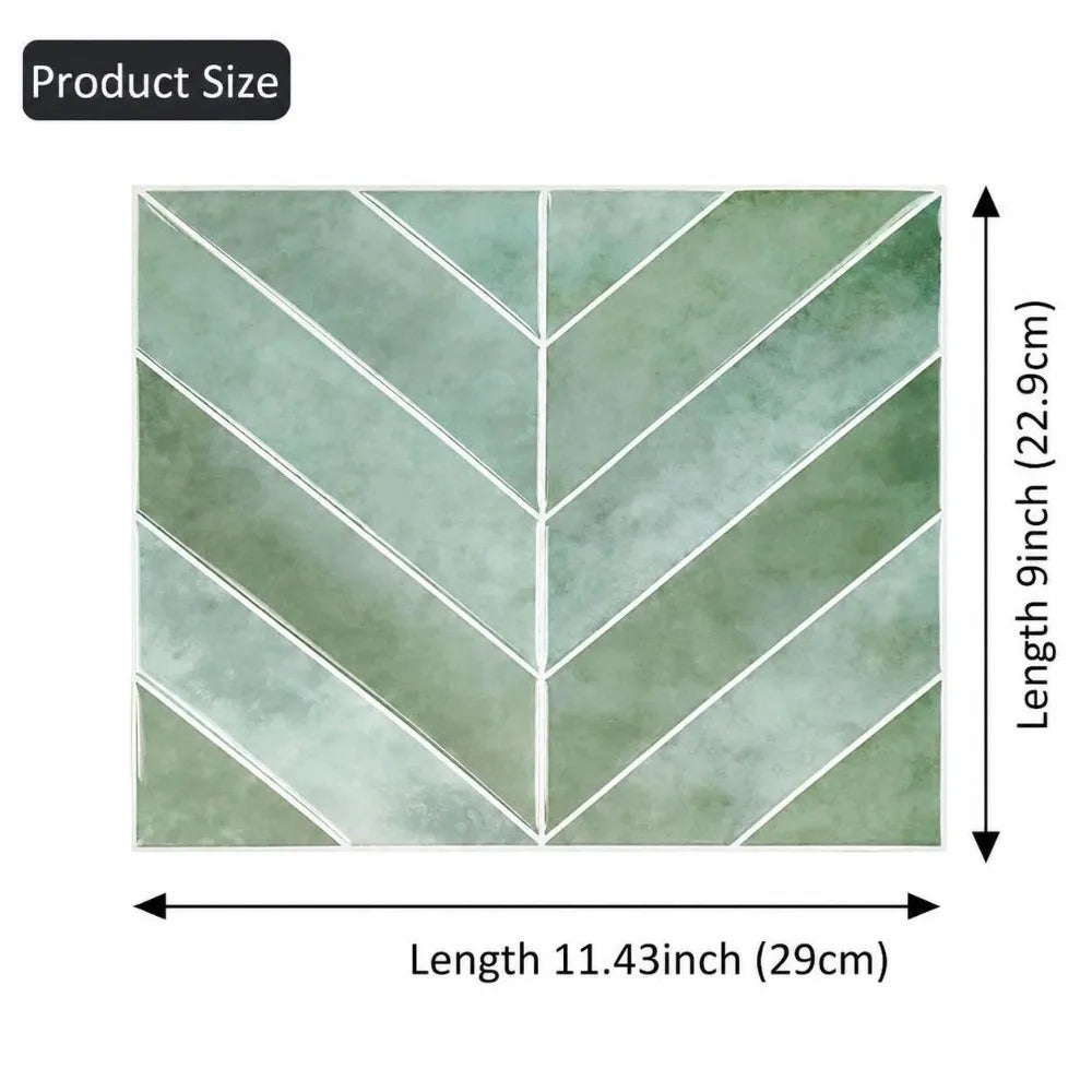 Self-Adhesive PVC Tile Stickers – Waterproof Vinyl Wall Decal