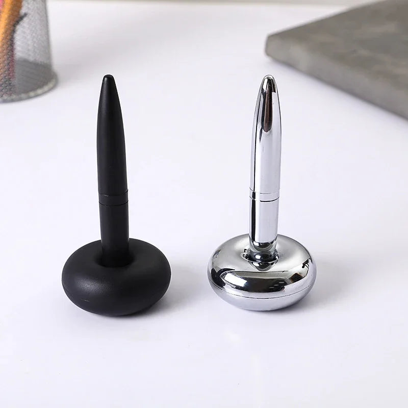 Metal Ballpoint Pen with Magnetic Floating Holder | 1.0mm Tip