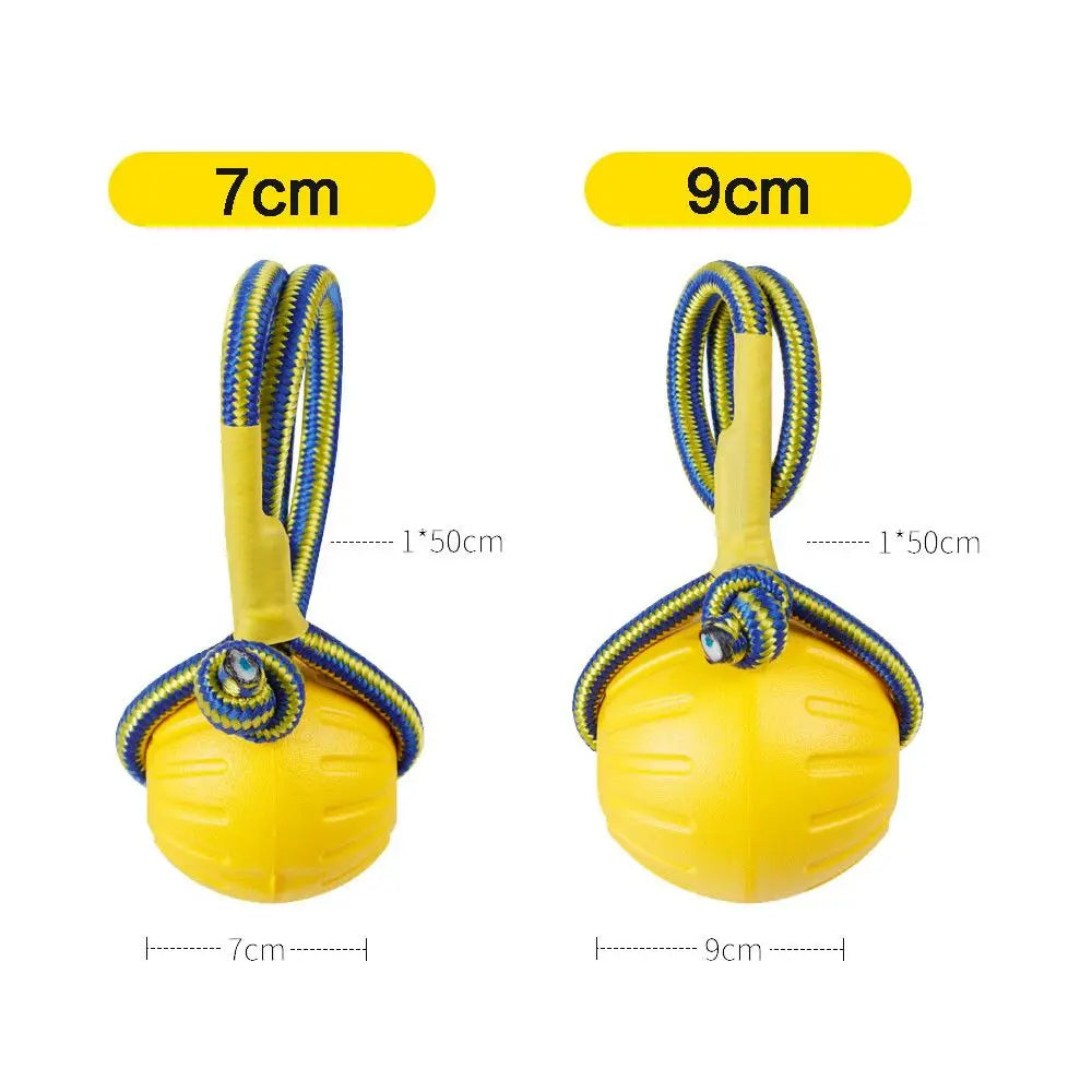 Indestructible EVA Rubber Ball Dog Toy – 7cm & 9cm