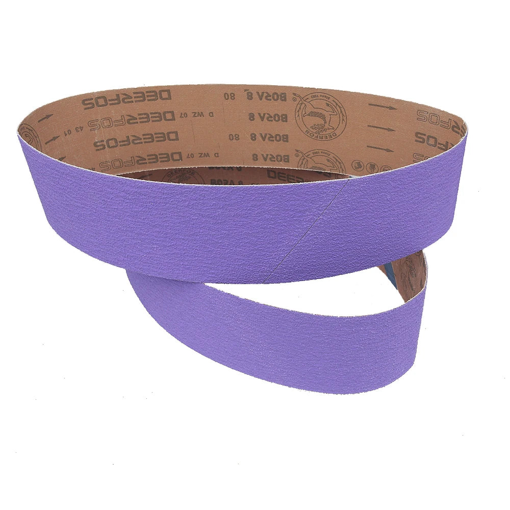 Zirconia Sanding Belts 1000x100mm 4-Pack – P40 P60 P80 P120