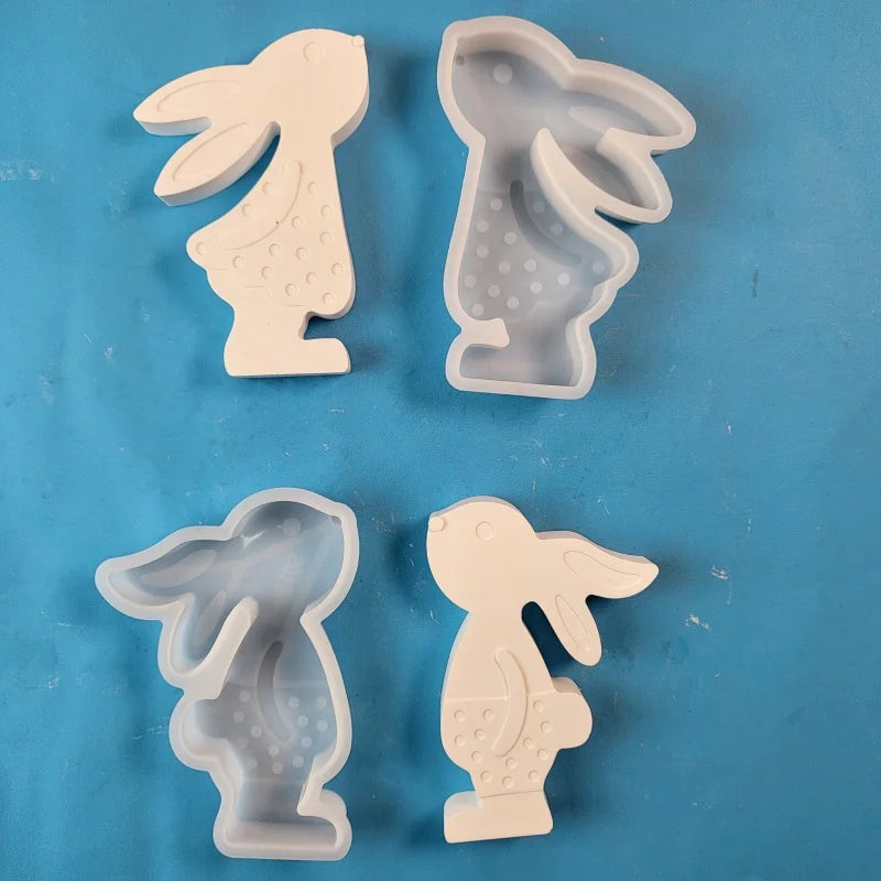 Easter Bunny Silicone Mould – Candle, Gypsum & Resin DIY