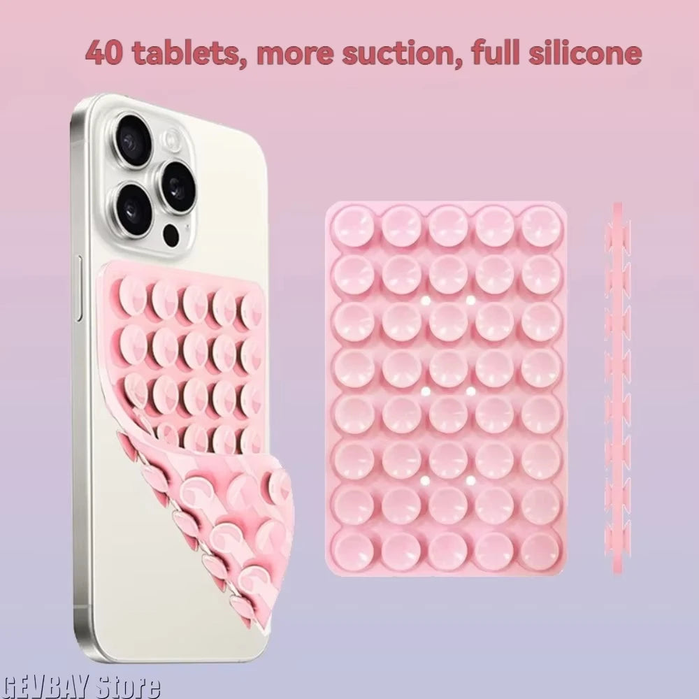 Silicone Suction Cup Phone Stand – Hands-Free Grip Pad
