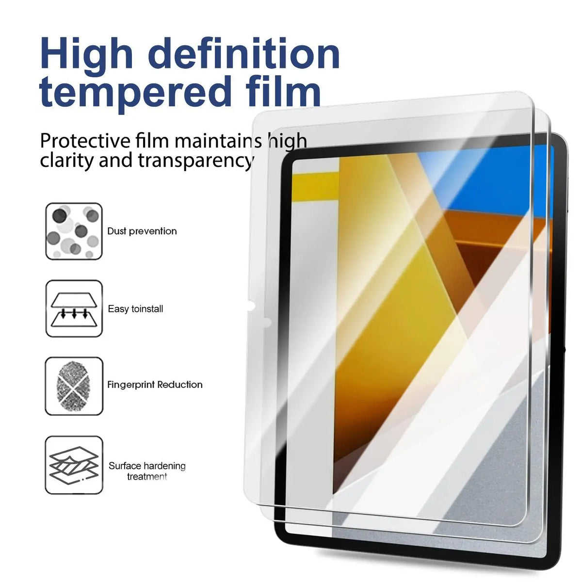 Tempered Glass Screen Protector – Xiaomi Poco Pad X1 M1