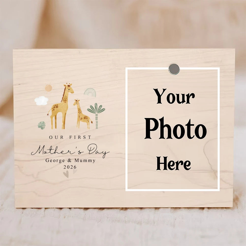 Personalised First Mother's Day Photo Frame | Custom Gift