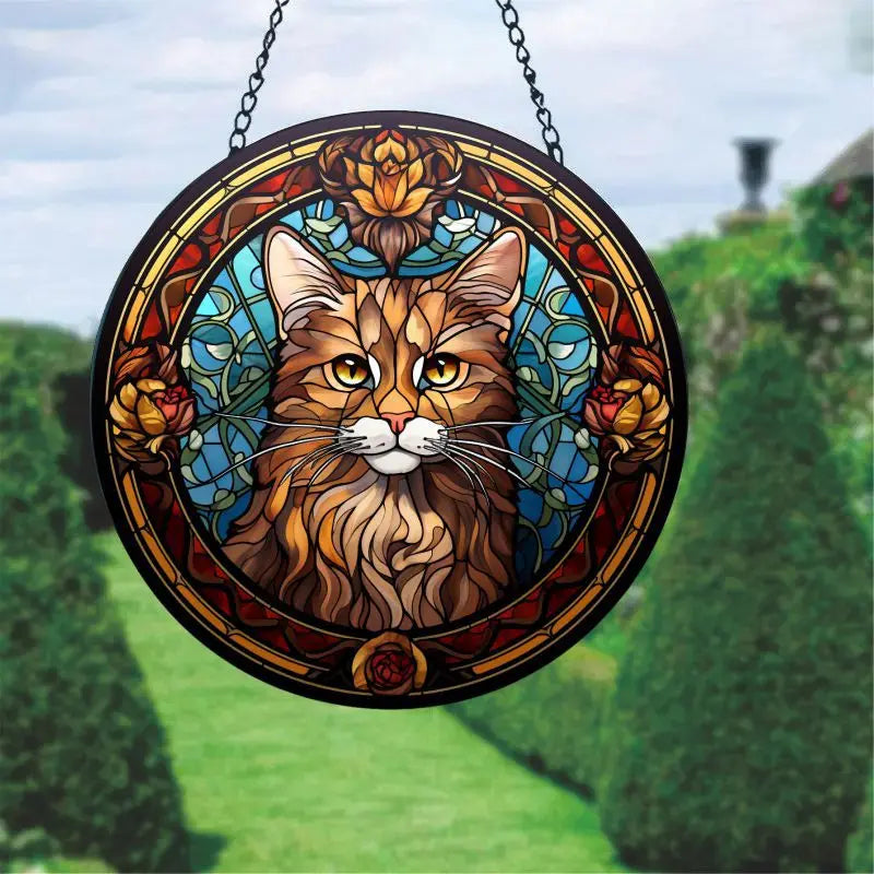 Colorful Acrylic Sun Catcher Hanging Pendant – Garden & Patio