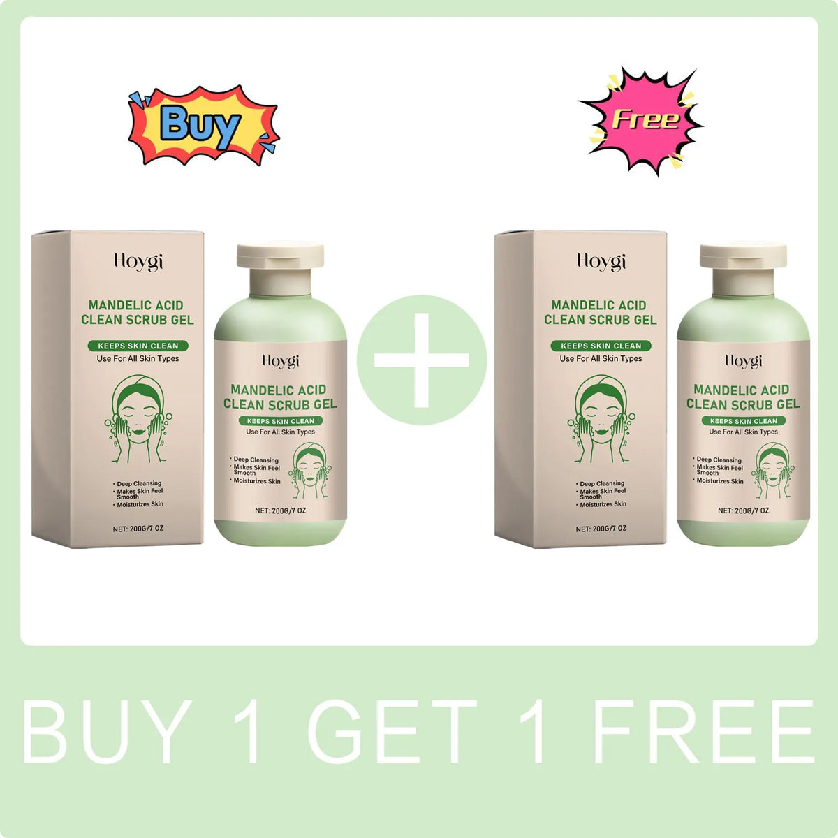 Hoygi Mandelic Acid Body Scrub Gel – Exfoliate & Moisturize