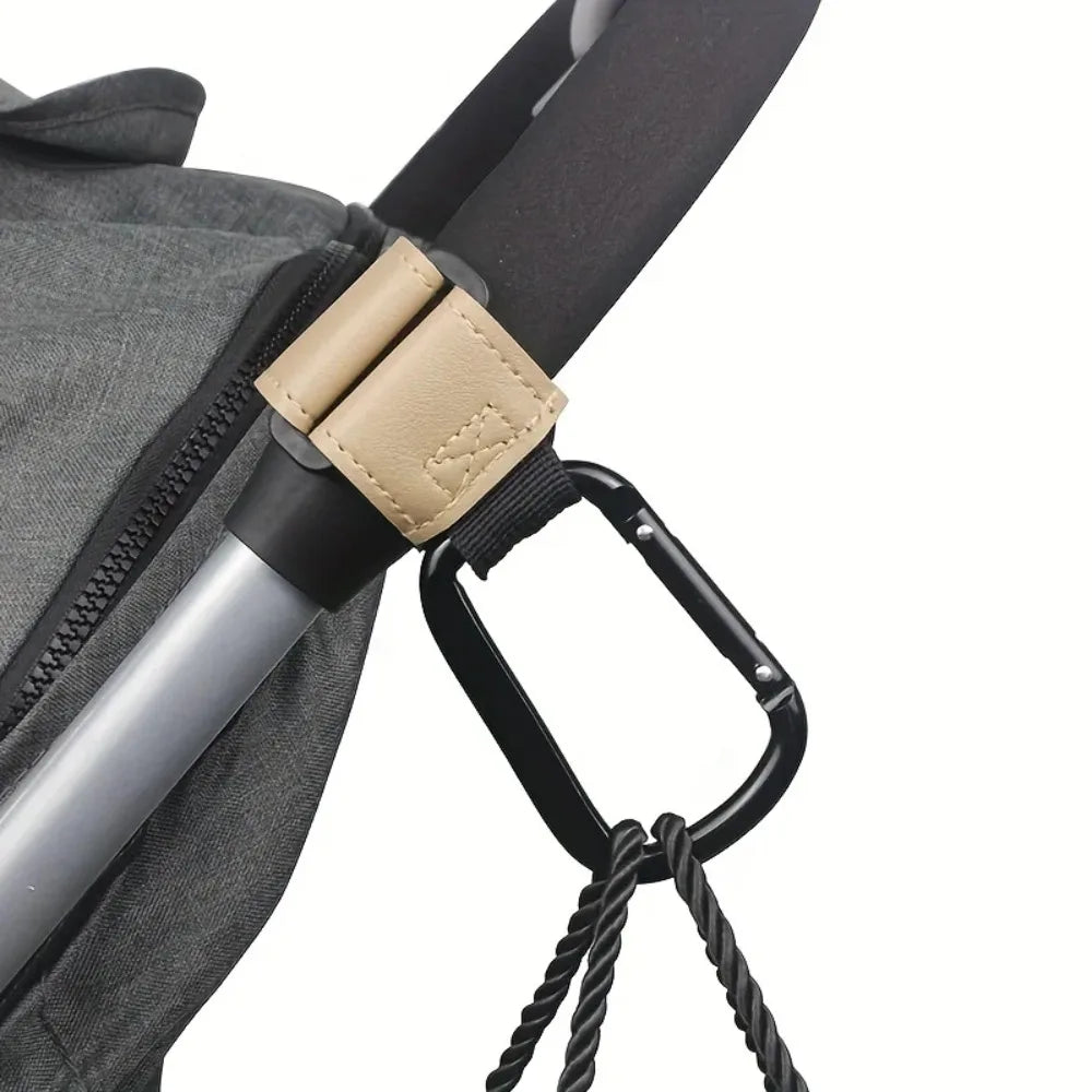 Universal Heavy-Duty Stroller Hooks – Diaper Bag Clips