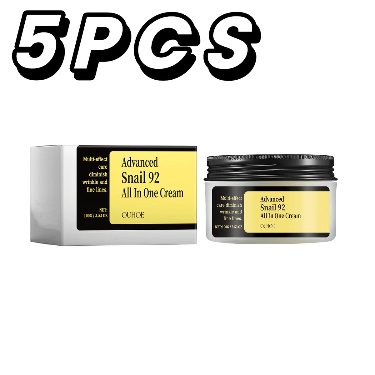 Snail 92 Mucin All-In-One Cream | Korean Skincare Moisturizer