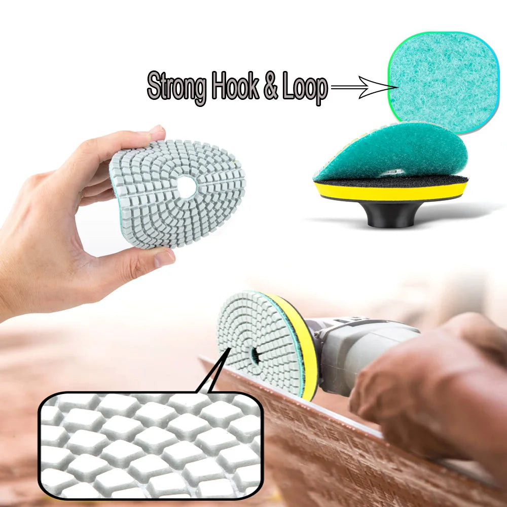 Diamond Wet Stone Polishing Pad P30–P3000 | Grinding Disc