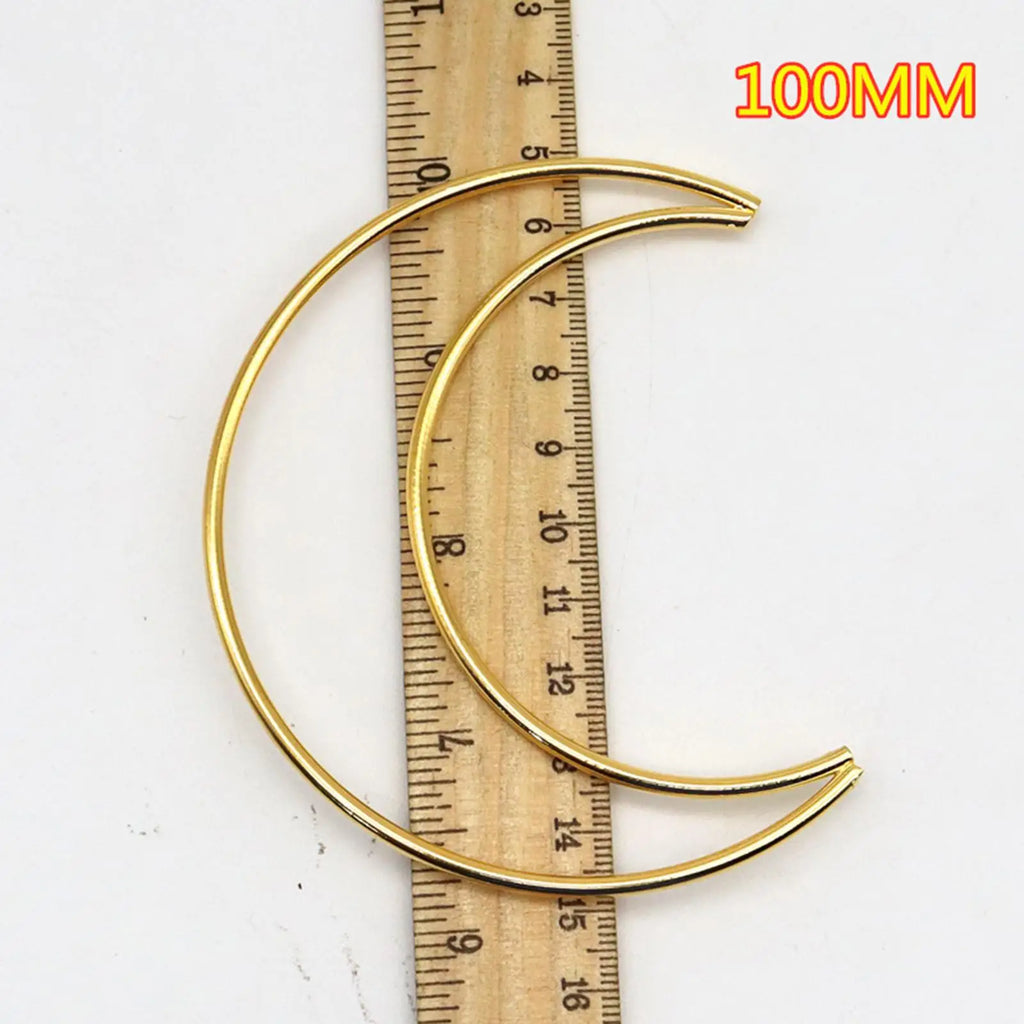4-Piece Gold Metal Floral Hoops – DIY Wreath & Wall Hanging