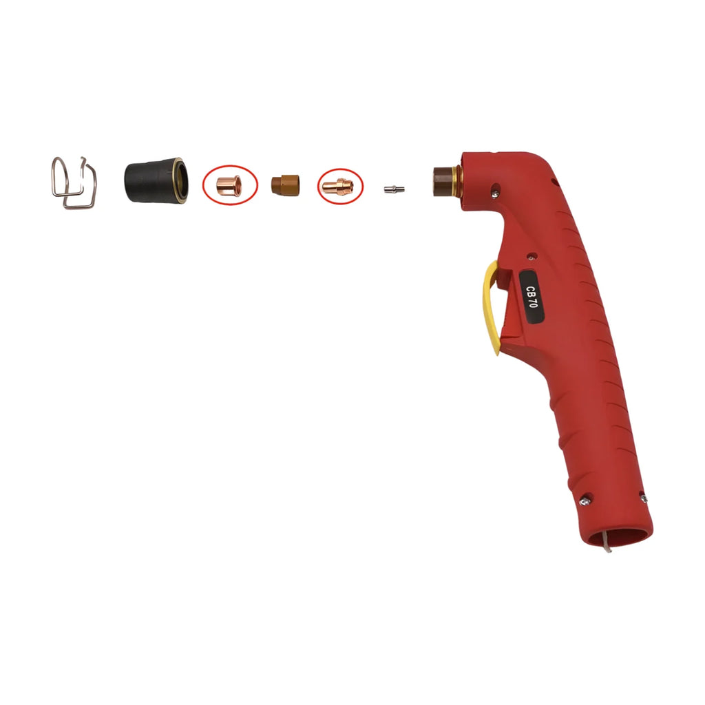C1396 Nozzle Tips & C1402 Electrodes for CP-70 CB-70 LT-70 Torch