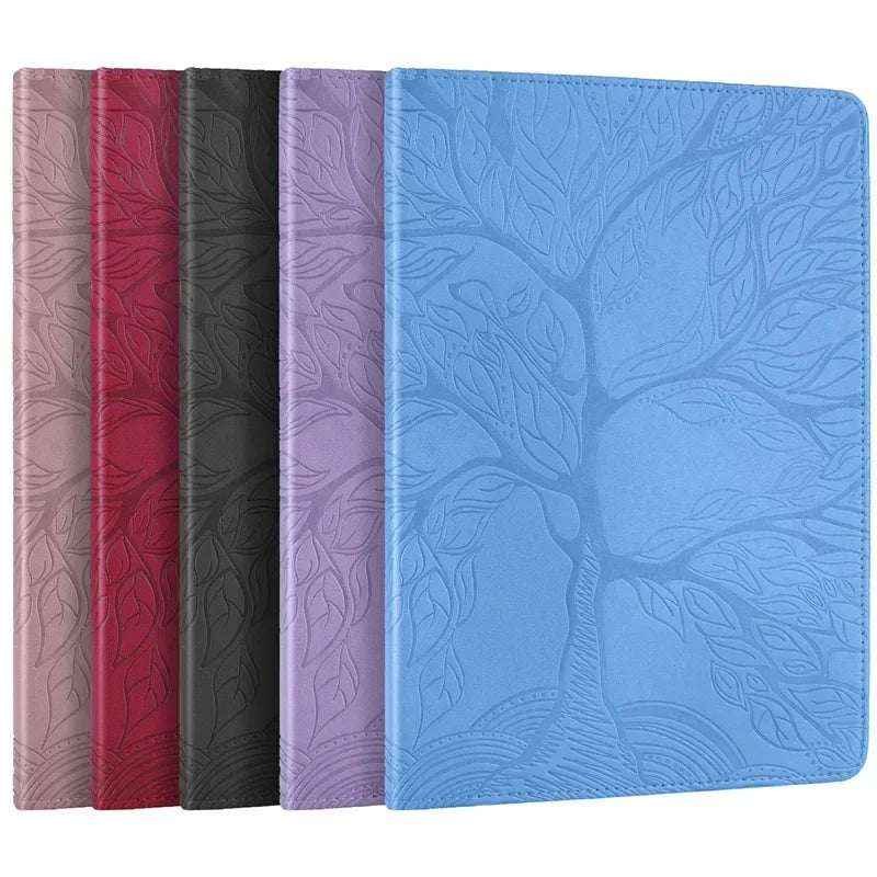 Honor Pad X8b 11" Case – Embossed PU Leather 360° Rotating Stand