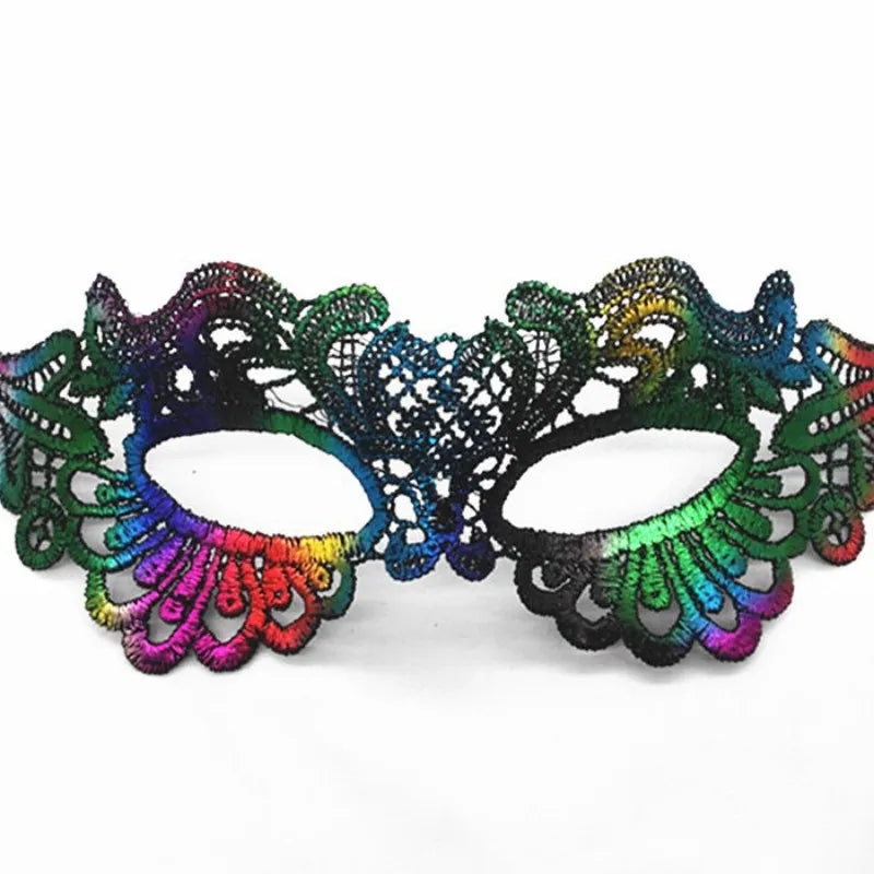 Elegant Venetian Lace Eye Mask – Masquerade & Carnival
