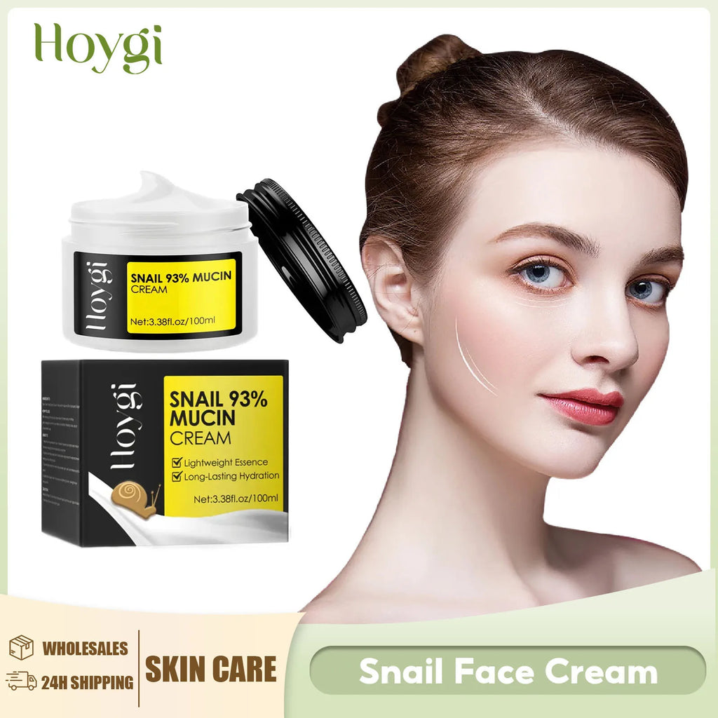 Hoygi Snail Mucin Collagen Face Cream – Anti-Aging Moisturizer
