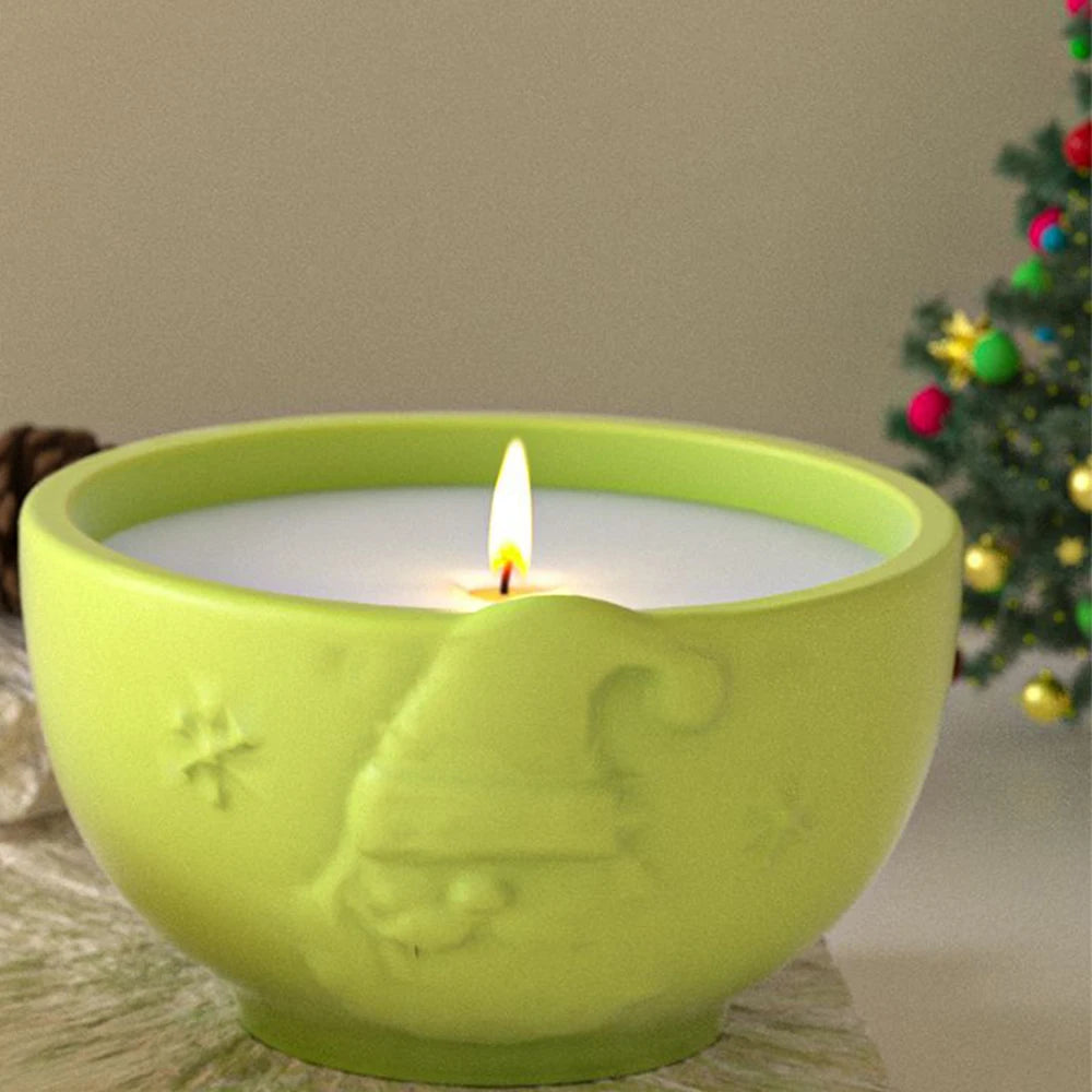 Santa Hat Silicone Mold – DIY Candle, Resin & Plaster Casting