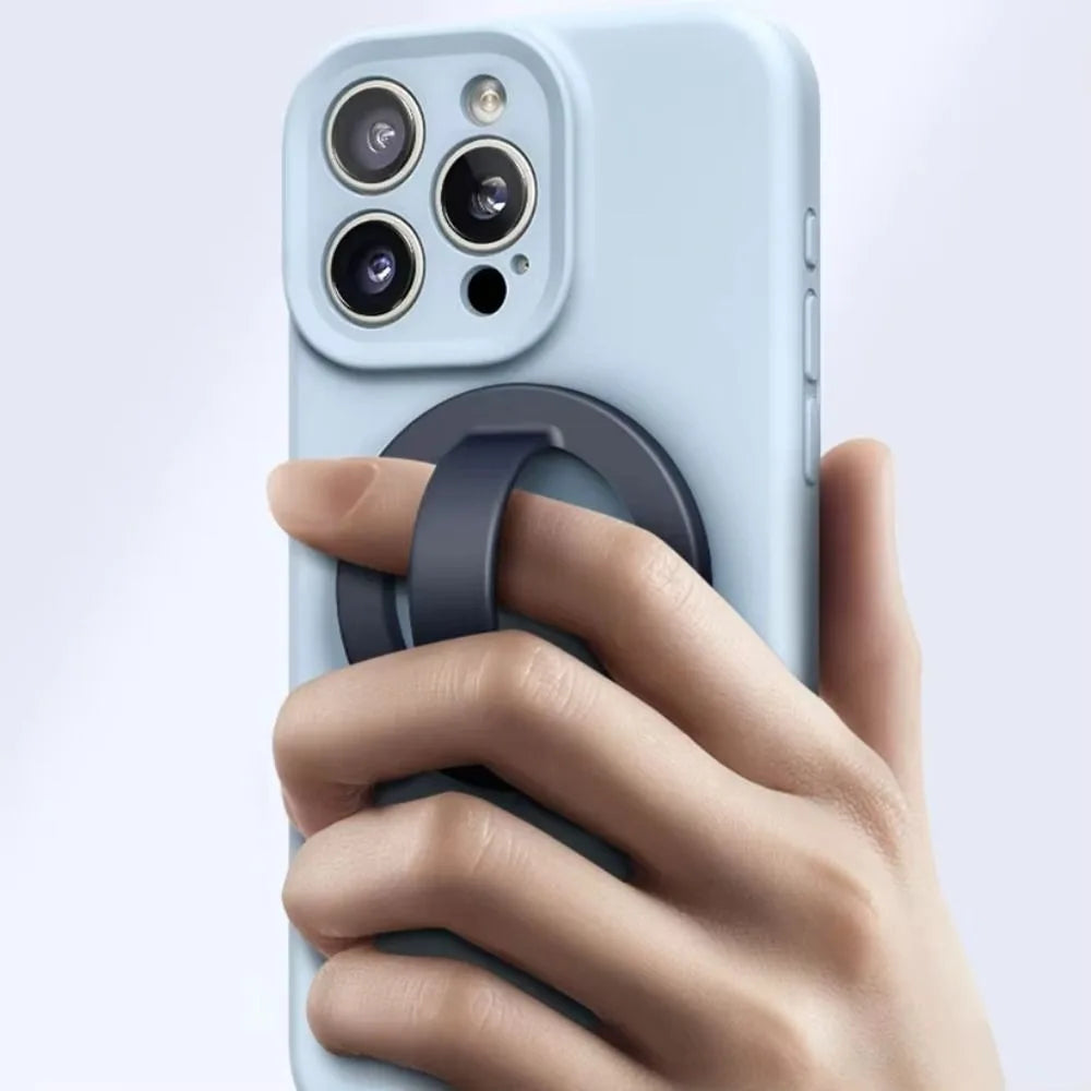 MagSafe Magnetic Phone Grip Ring Holder | Liquid Silicone