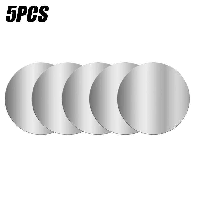 80mm Magnetic Metal Plate Disk for Phone & Tablet | 1–10 PCS
