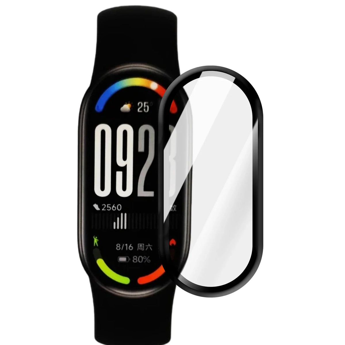 Xiaomi Mi Band 10 Screen Protector – Clear PMMA Film