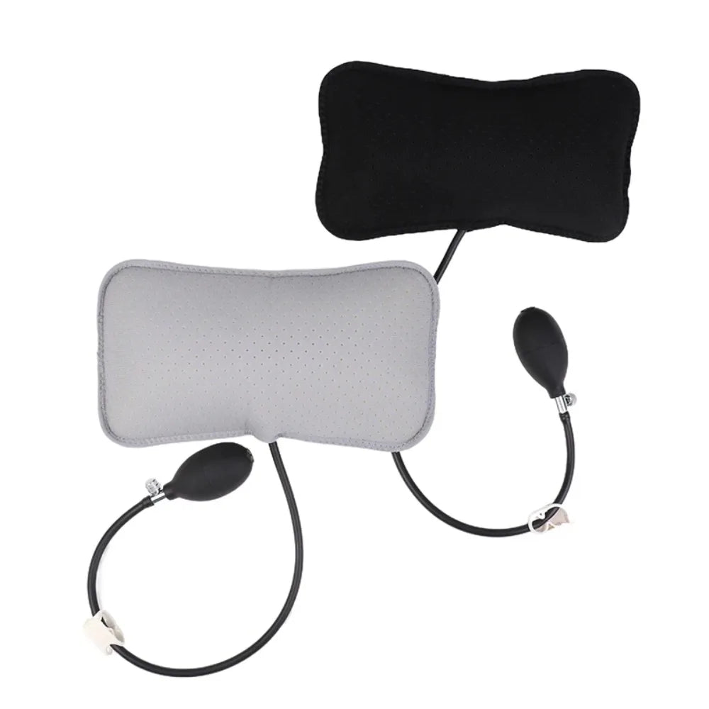 Inflatable Lumbar Support Cushion | Adjustable Air Pressure