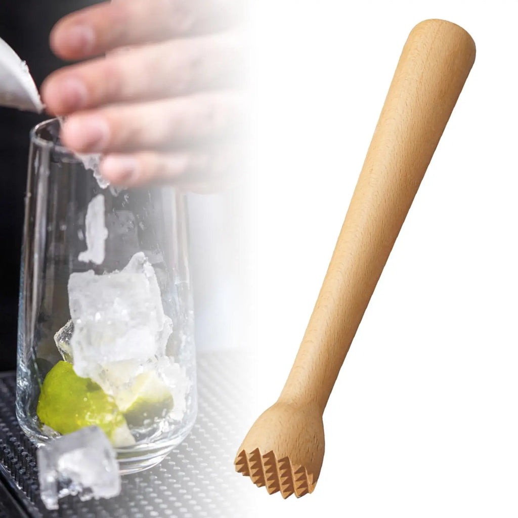 Kesoto Wooden Cocktail Muddler – Ergonomic Bar Tool
