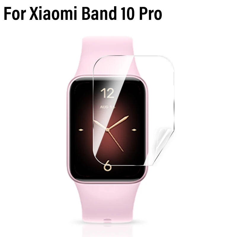 Xiaomi Mi Band 10 Pro Screen Protector – 3D Curved Hydrogel