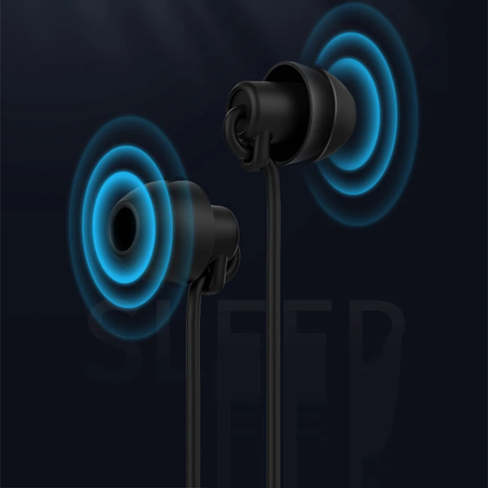 Wired In-Ear Sleep Earphones | Noise Reduction Soft Silicone