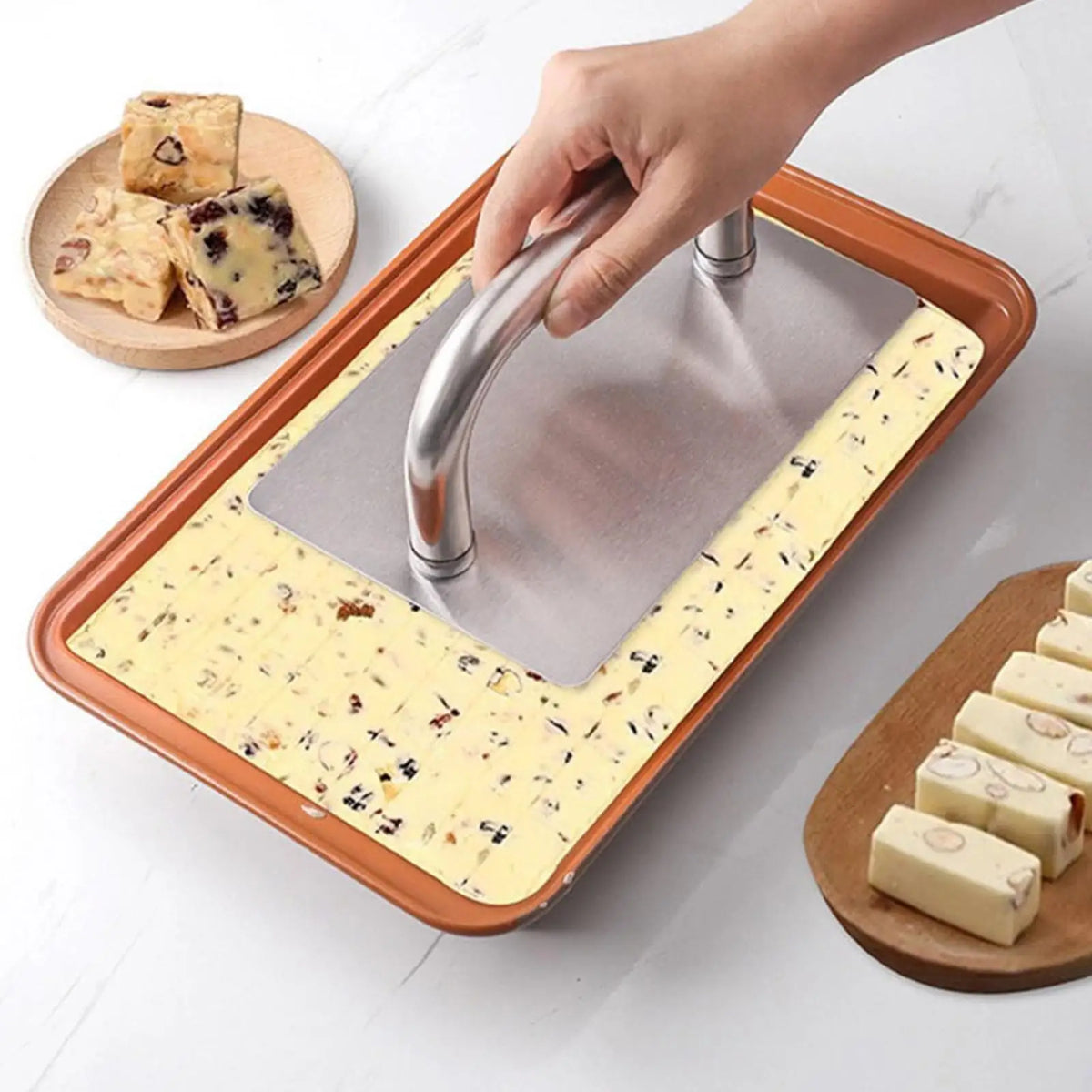 Stainless Steel Fondant Smoother & Nougat Pressing Tool