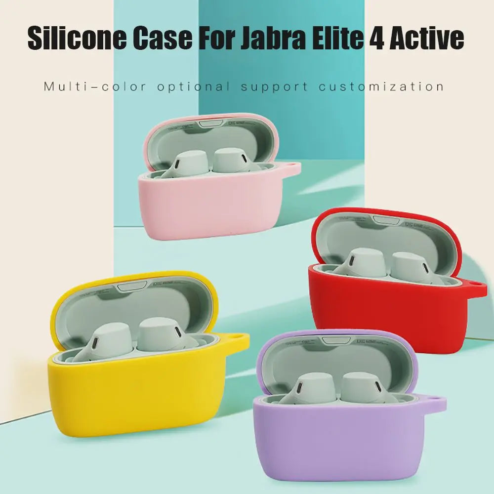 Silicone Case for Jabra Elite 4 Active – Protective Cover