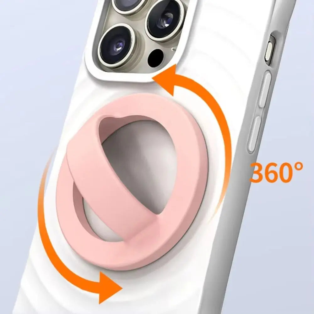 MagSafe Magnetic Phone Grip Ring Holder | Liquid Silicone