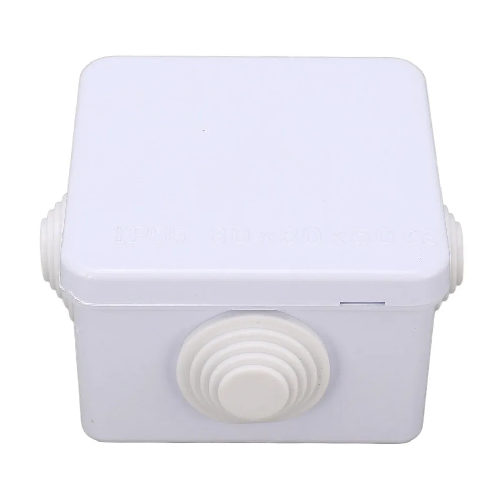 5-Pack IP55 Waterproof Junction Box – ABS Cable Wire Enclosure