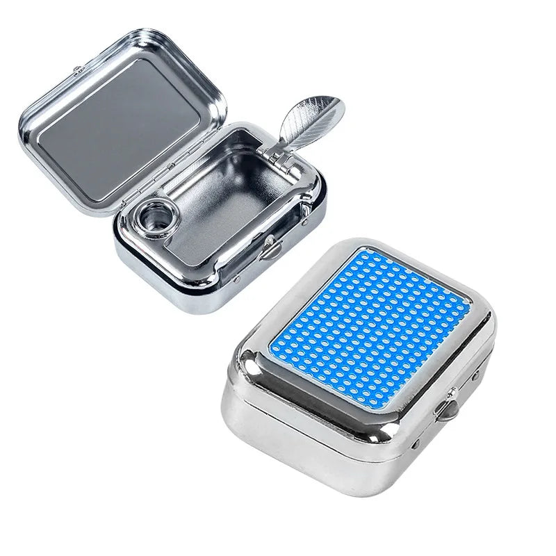 Mini Pocket Ashtray – Portable Colorful Metal | NIFTY
