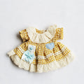 10cm Cotton Doll Princess Maid Dress – Multicolor BJD Outfit
