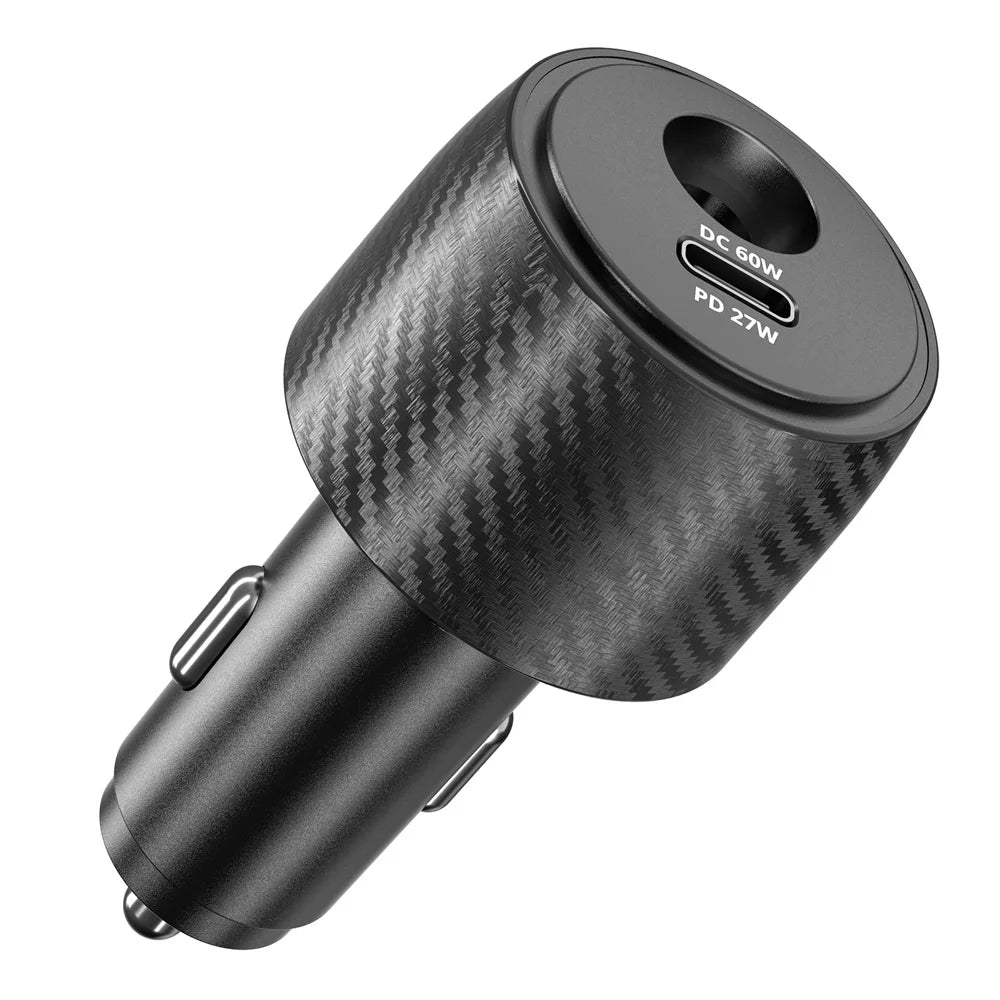 2-in-1 Car Charger for Starlink Mini – 30V DC & USB-C PD Fast