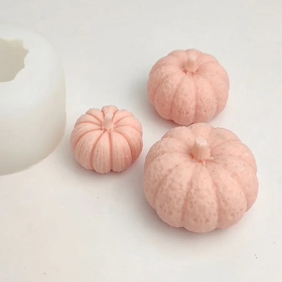 Halloween Pumpkin Silicone Mold – Candle Soap Resin Chocolate
