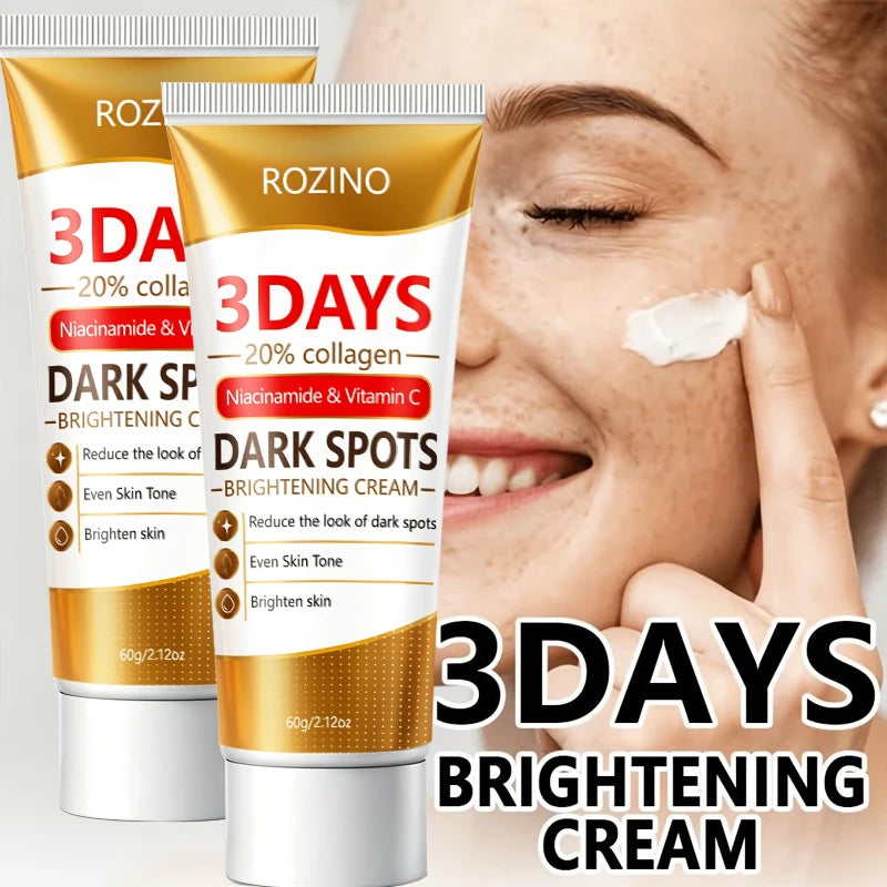 ROZINO Brightening Cream – Collagen, Niacinamide & Vitamin C