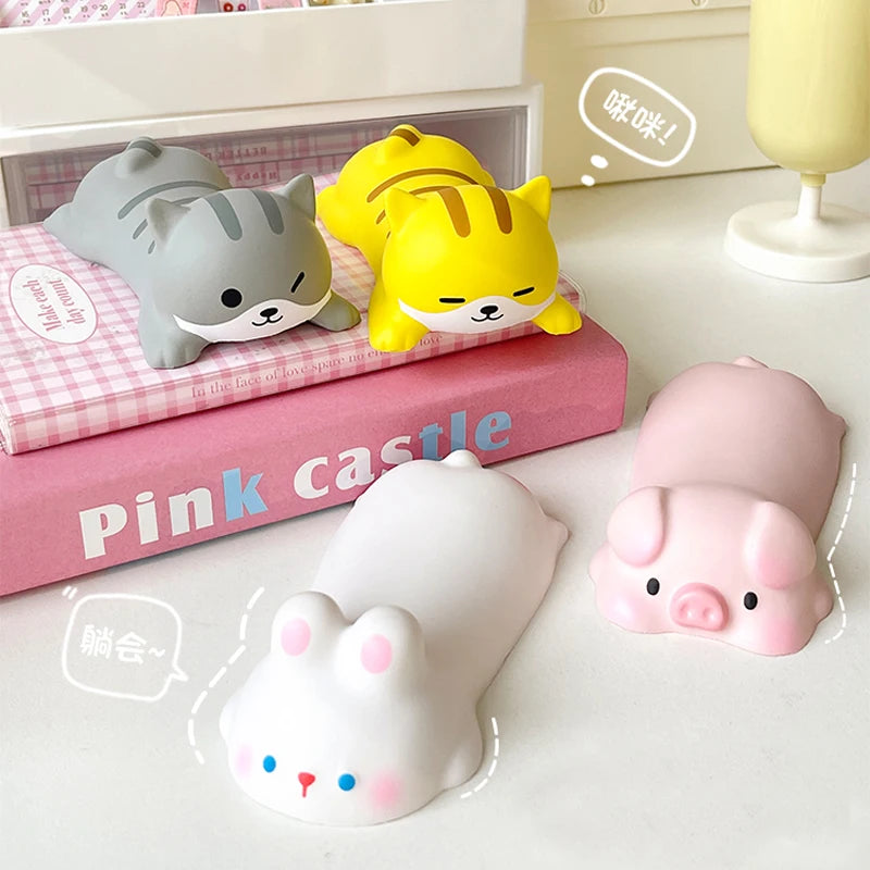 Kawaii Squishy Wrist Rest – Ergonomic Mouse Pad Support