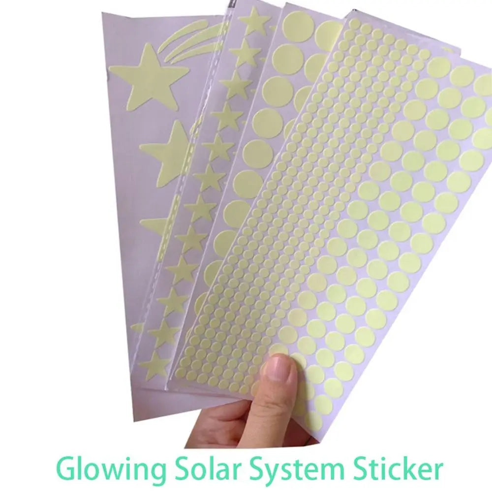 Glow in the Dark Star & Planet Wall Stickers | Room Decor