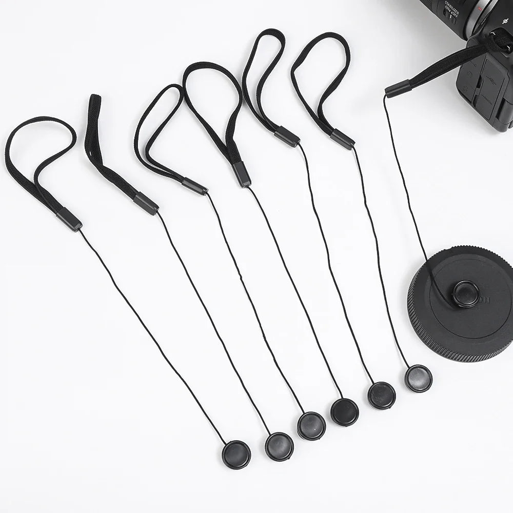 Camera Lens Cap Tether Anti-Loss Nylon Lanyard – 5/10/20 Pack