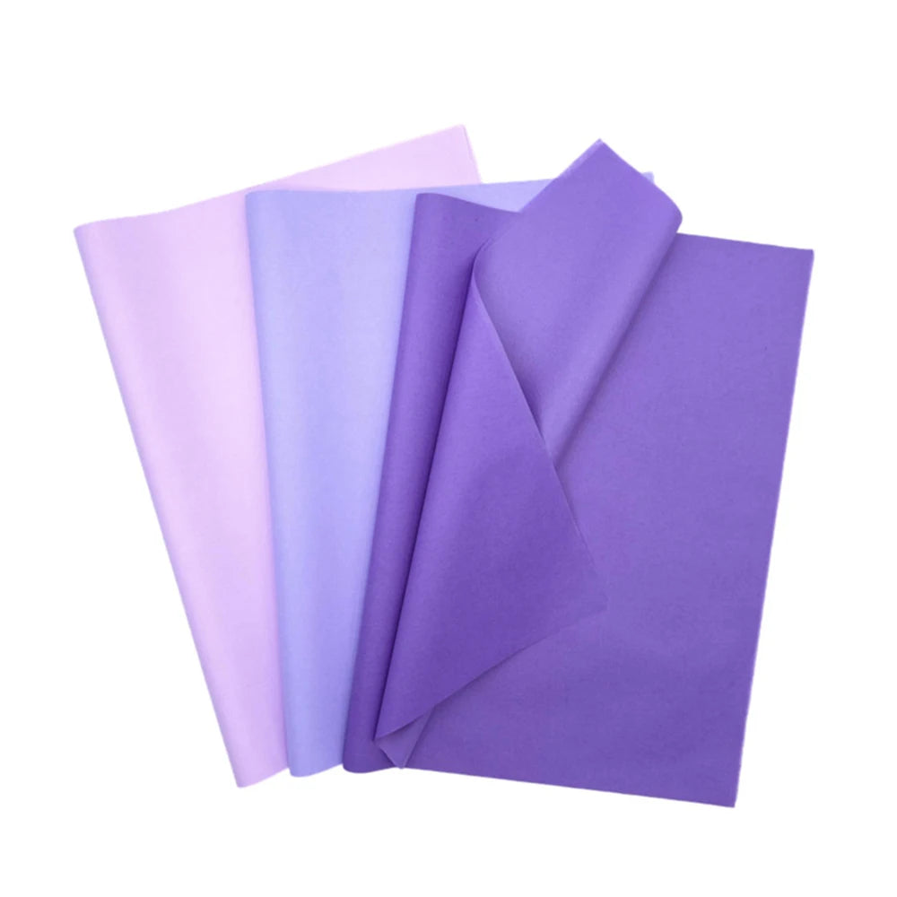 30-Sheet Colorful Tissue Paper 35x50cm – Gift & Bouquet Wrap