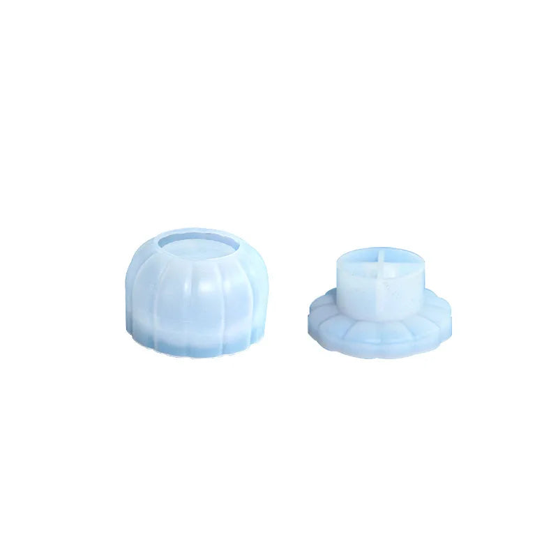 Pumpkin Silicone Mold – DIY Candle, Resin & Plaster Jar Mold