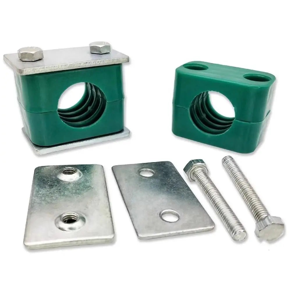 Plastic Pipe Clamp 6–38mm | Single Hole Hydraulic Saddle Clamp
