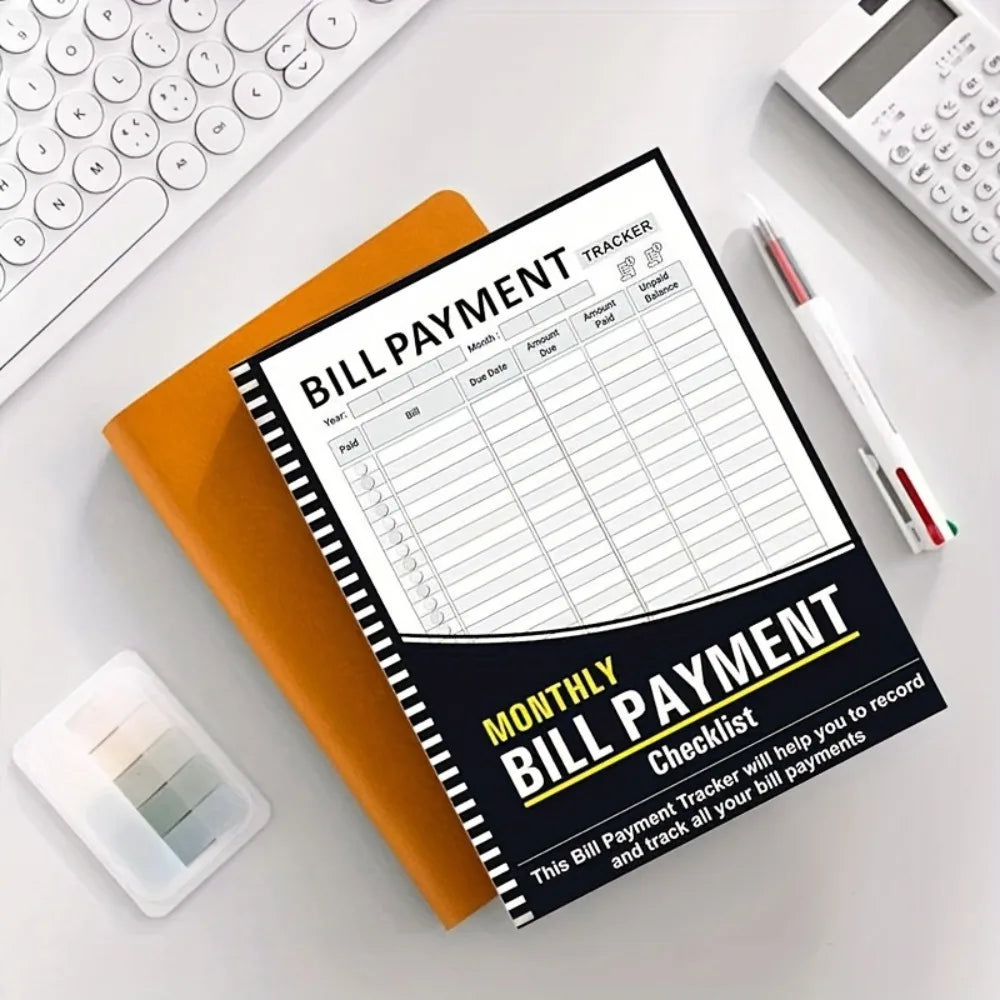 Monthly Budget Planner & Bill Tracker Notebook | Finance Book