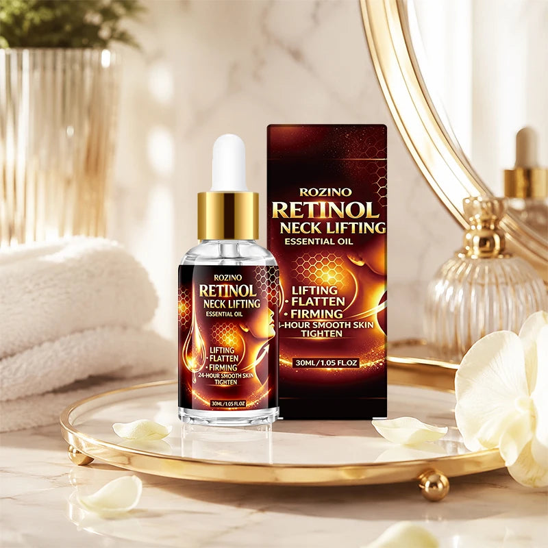 ROZINO Retinol Neck Smoothing Essence Oil | 30ml Serum