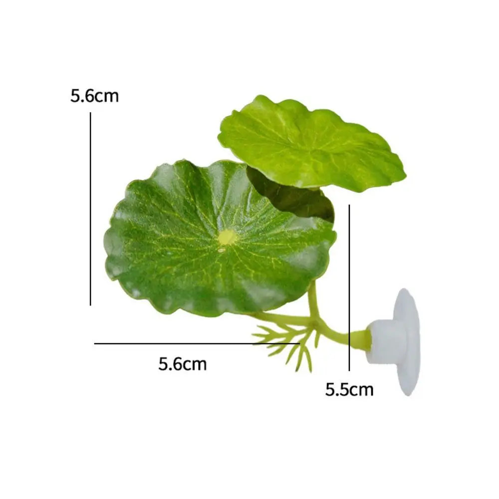 Betta Fish Leaf Pad Hammock with Suction Cup – Lotus Leaf Decor