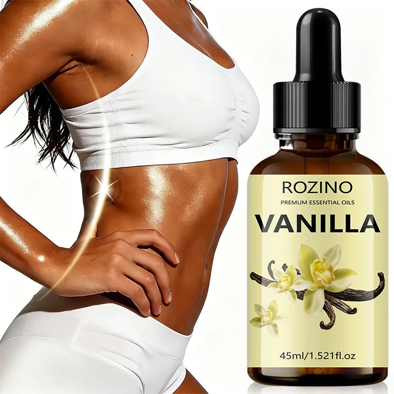 ROZINO Vanilla Essential Oil – Skin, Hair & Body Moisturizer