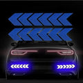 Reflective Safety Tape Stickers – Car & Motorcycle 10-Pc Set