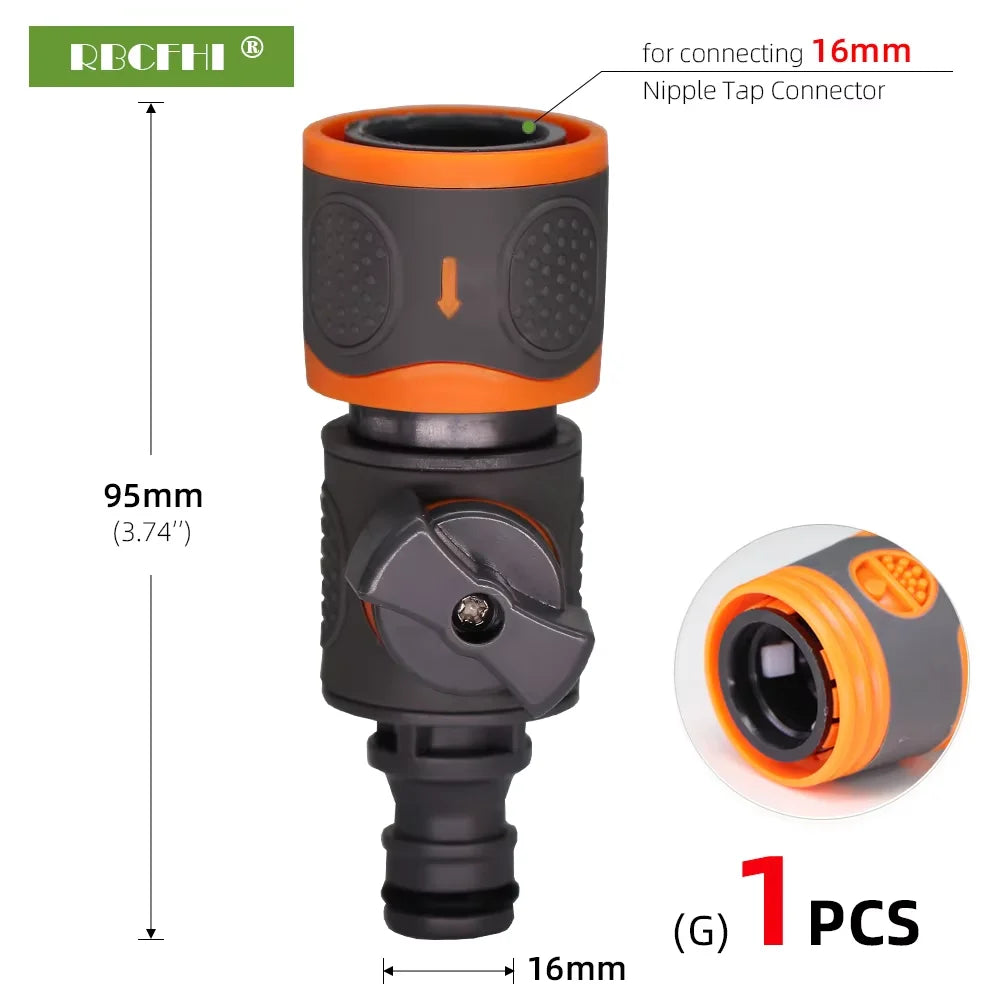 1/2" & 3/4" Garden Hose Quick Connectors – 13 Types